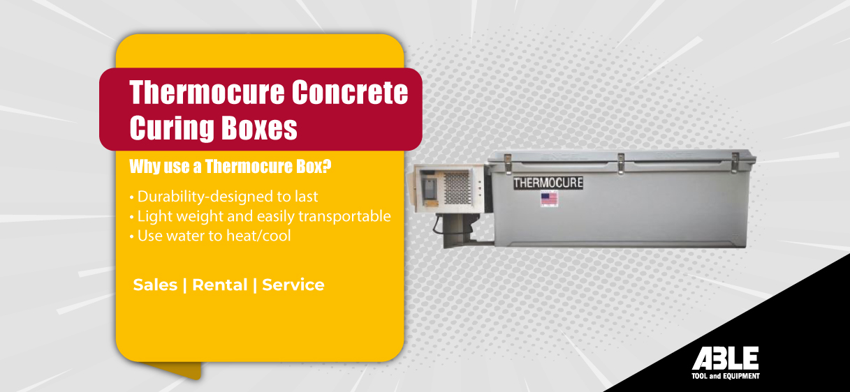 Concrete Curing Boxes by Construction Innov. Protect test cylinders to maximize results. Call to purchase or rent your next Curing Box. Also offering, Concrete Curing Cylinders, Slump Cone / Slump Test Kits, Tremie Pipe & Elephant Trunk, Concrete Hoppers